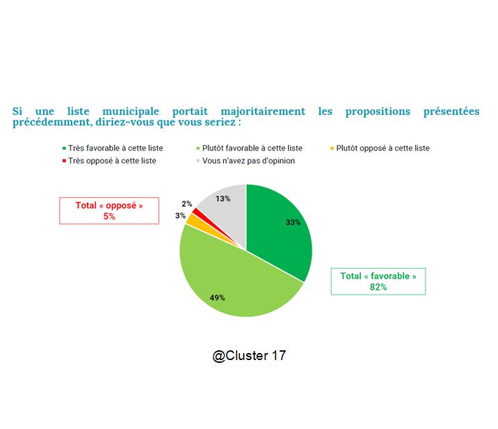 Capture d'écran sondage Cluster 17